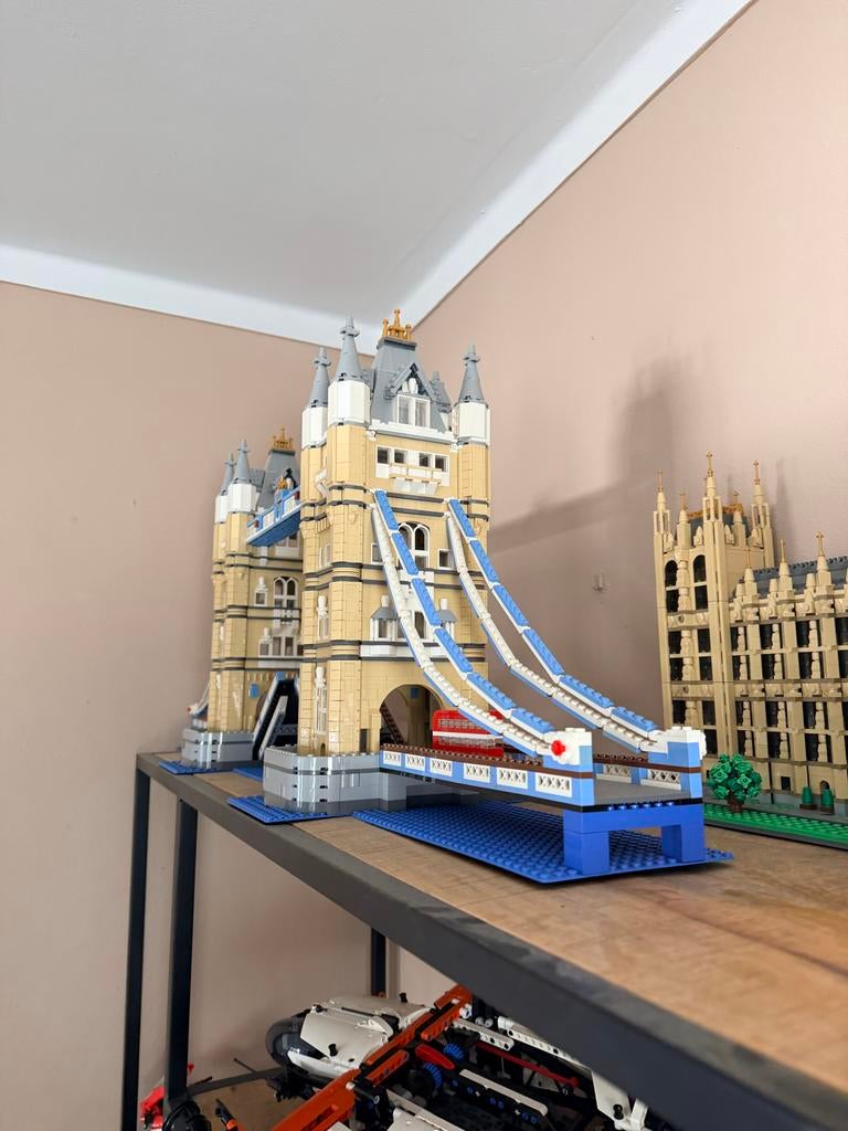 Lego Creator Expert Tower Bridge 10214, Ophalen of Verzenden, Gebruikt, Complete set, Lego
