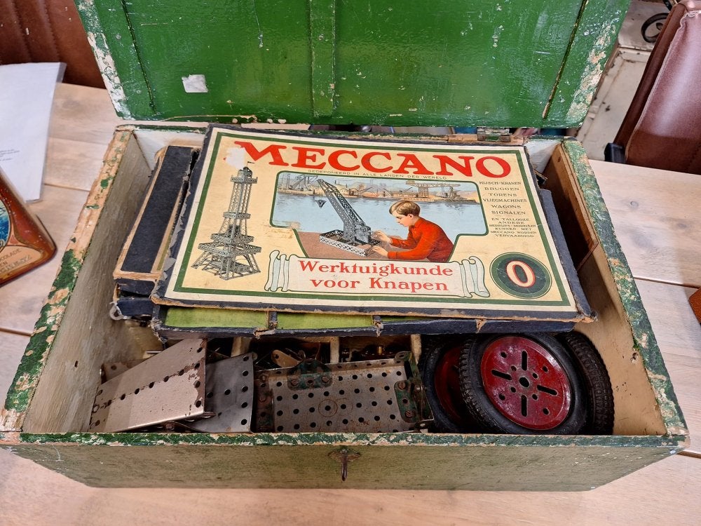 Mooie verzameling antiek Meccano speelgoed., Ophalen of Verzenden