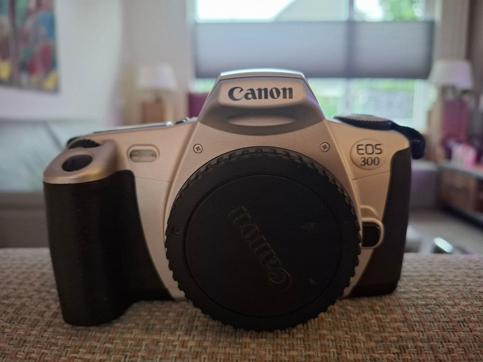 Canon EOS 300 Spiegelreflexcamera - Zo goed als nieuw, Audio, Tv en Foto, Ophalen of Verzenden