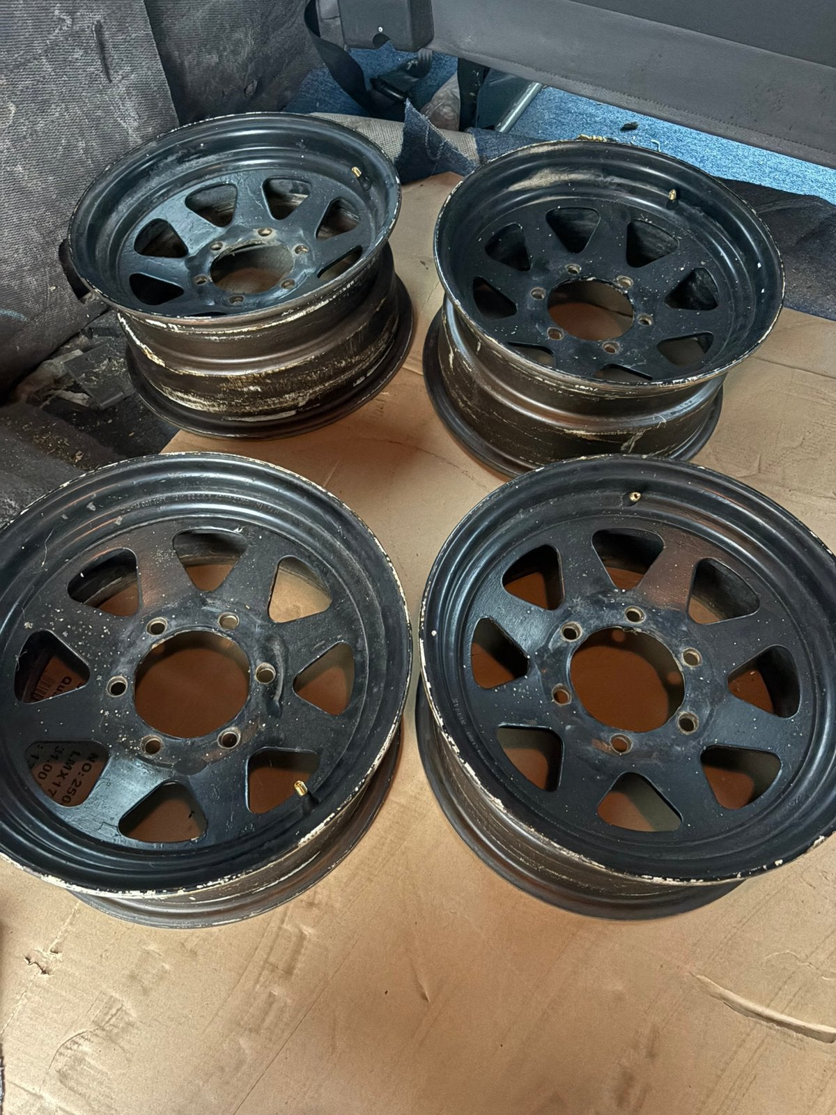 4 x patrol of wagoneer velg 15 inch, Ophalen, Gebruikt, Jeep, Wagoneer