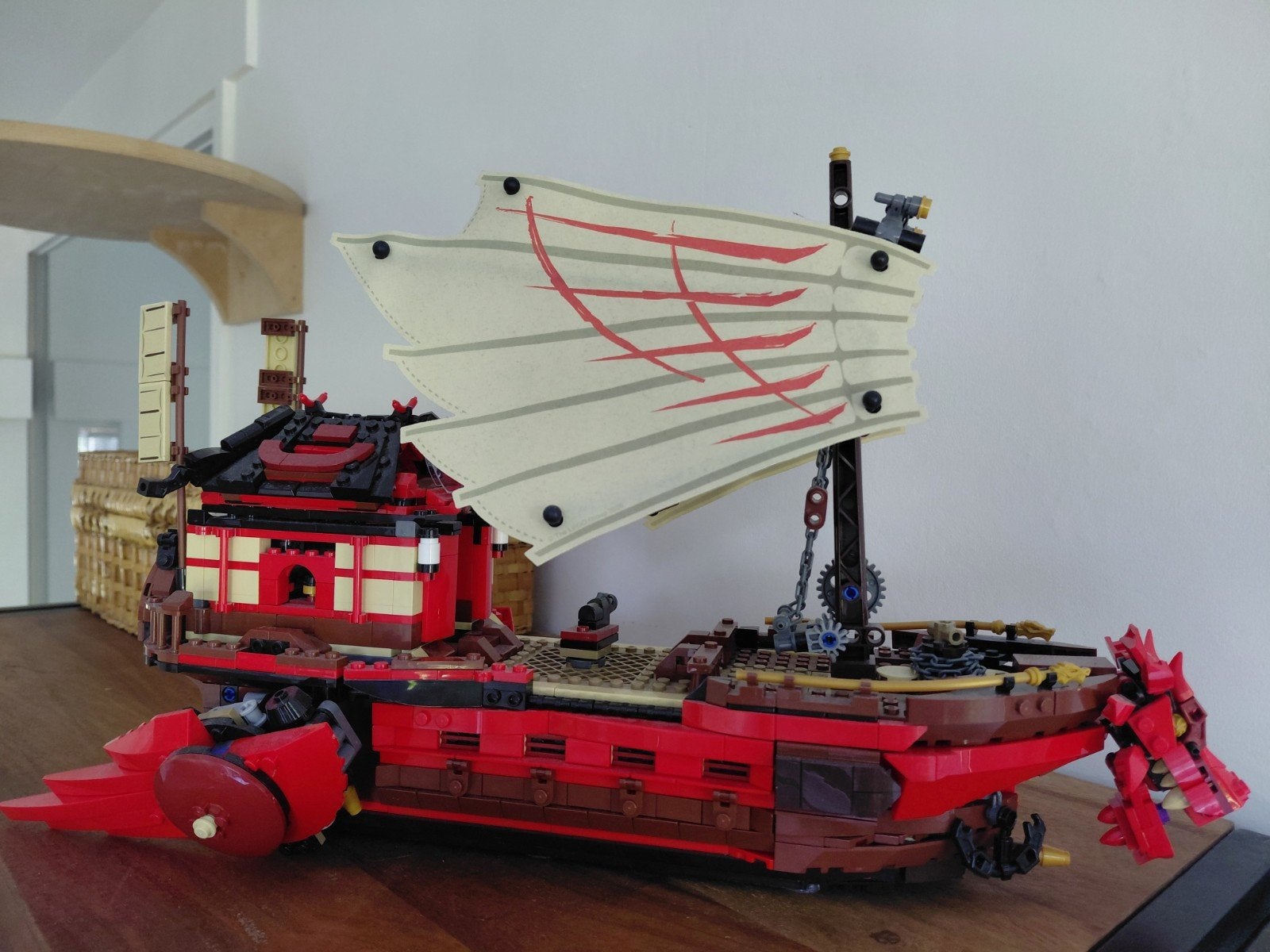 Lego 71705 Ninjago Destiny's Bounty Schip, Ophalen of Verzenden, Gebruikt, Overige merken
