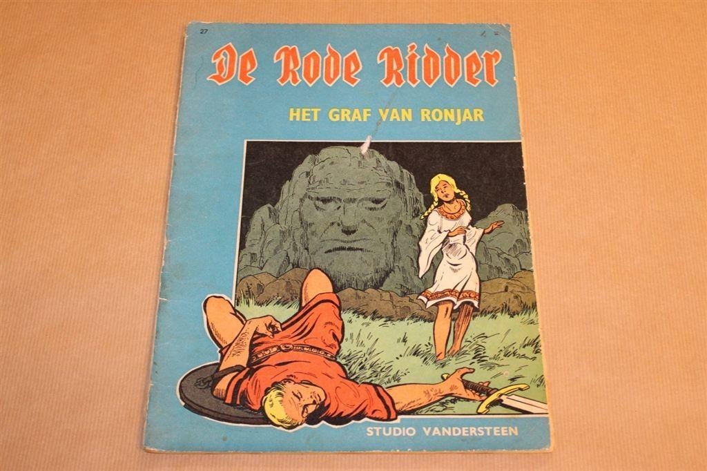 De Rode Ridder - Het graf van Ronjar - 1e druk 1967, Boeken, Eén stripboek, Ophalen of Verzenden, Gelezen