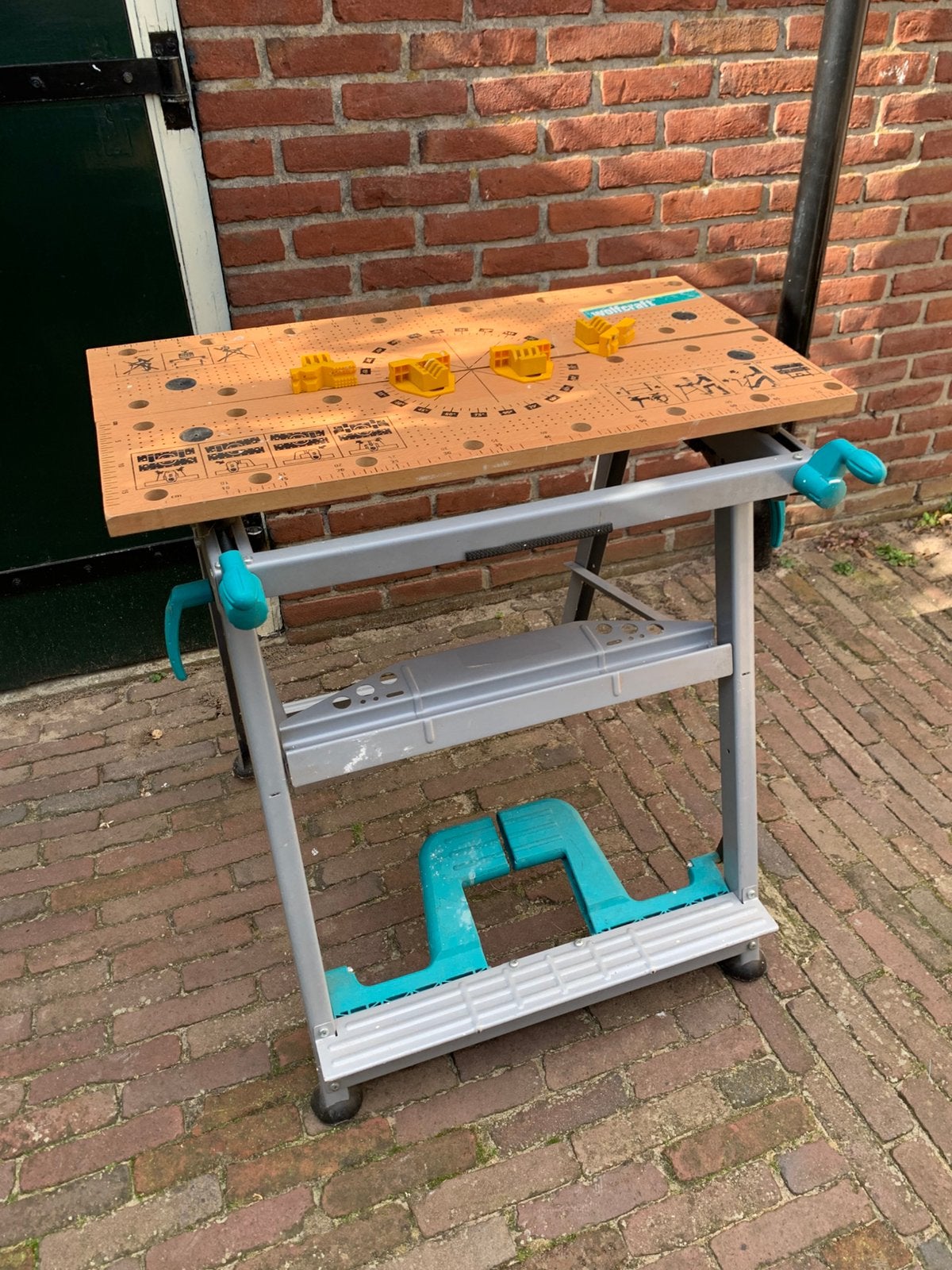 Wolfcraft workmate, Ophalen, Gebruikt, 70 tot 120 cm, Bankschroef