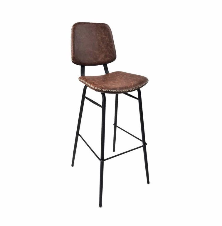 Retro krukken vintage leren horeca barkrukken   322, 5 krukken of meer, Ophalen, Nieuw, 60 tot 90 cm
