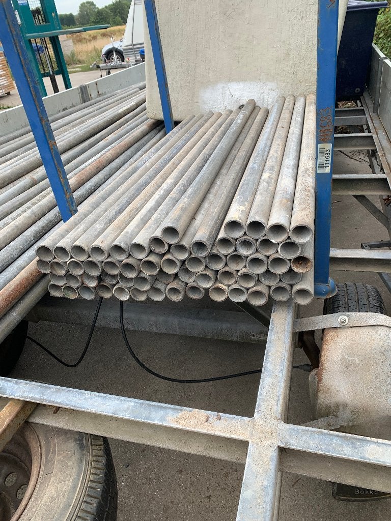 40 stuks steigerpijp 48,3 mm  150 cm lang  € 5,= per stuk, Ophalen of Verzenden, Gebruikt, Overige typen, Minder dan 2 meter