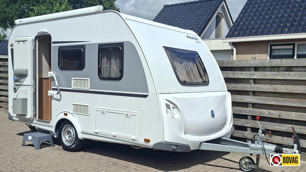 Knaus Sport 420 QD Mover, Thule Luifel, FD, Schokbreker, Bedrijf, Treinzit, 4 tot 5 meter