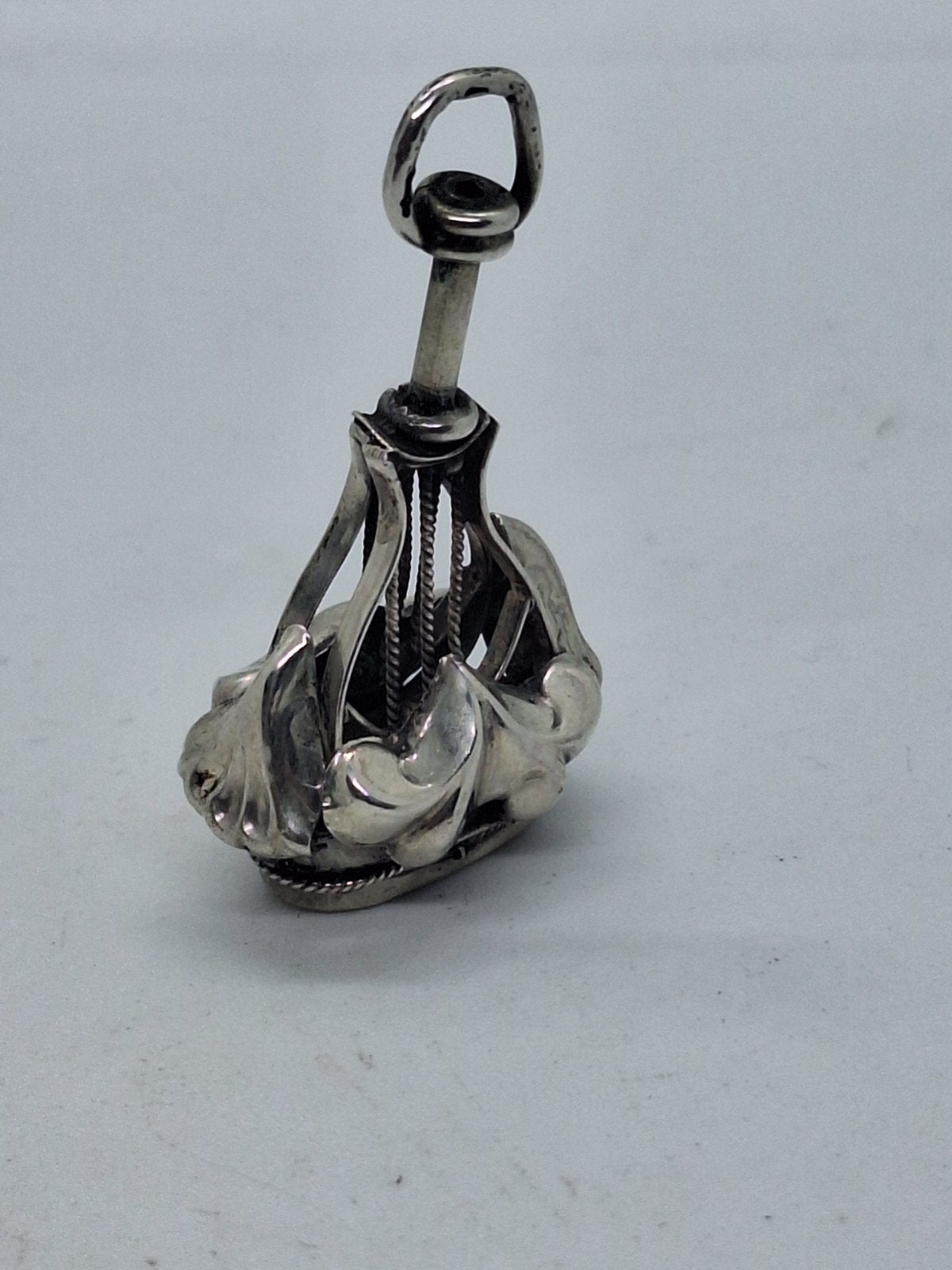 Antiek Zilveren Signet/Zegel - 4 cm, Ophalen of Verzenden