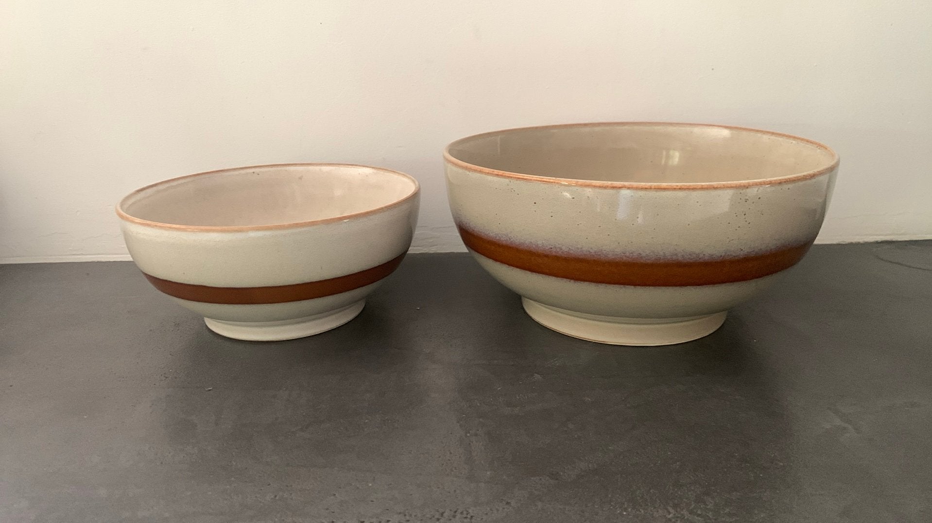 Twee schalen HK living, Ophalen, Keramiek, Overige stijlen, Schaal of Schalen