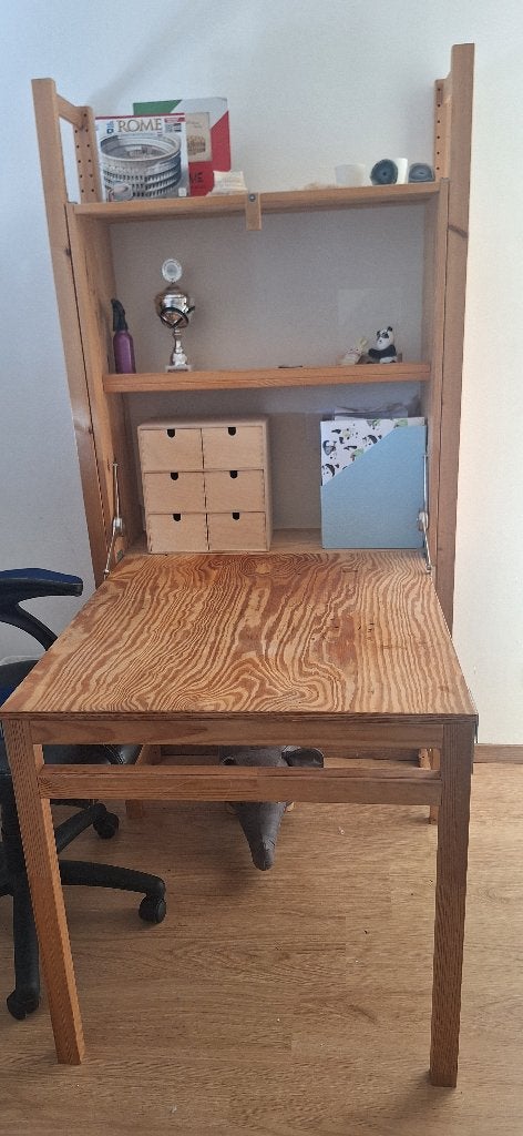 Bureau opklapbaar, Ophalen, Overige typen, Gebruikt, Hout