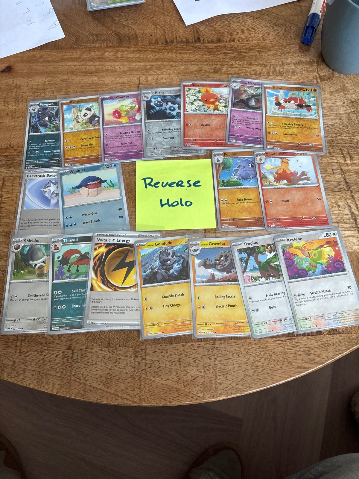 Pokémon Reverse Holo kaarten - Nieuw (0.25 per stuk), Verzamelen, Speelgoed, Ophalen of Verzenden, Nieuw