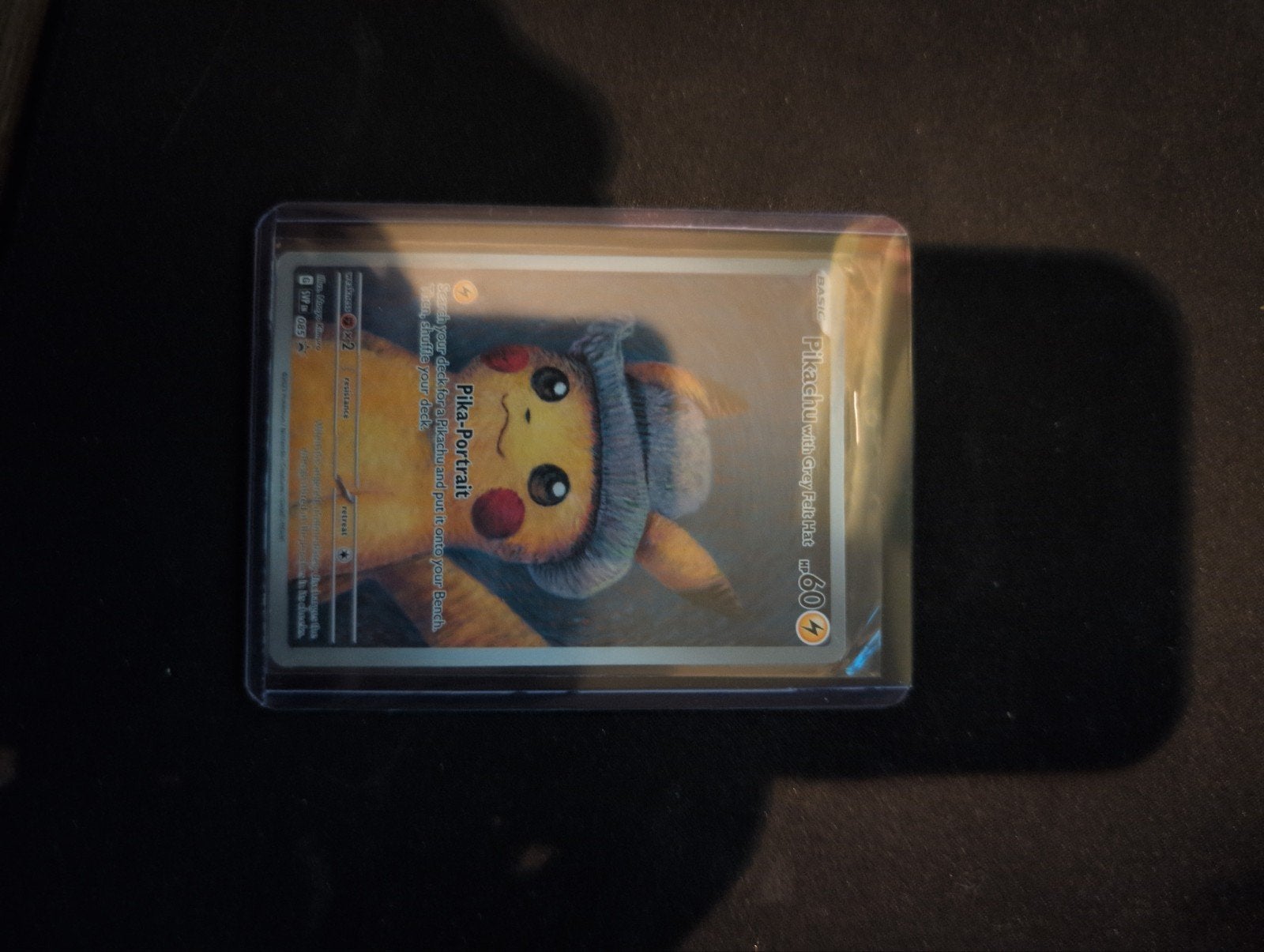 Pikachu with Grey Felt Hat (SVP 085), Ophalen