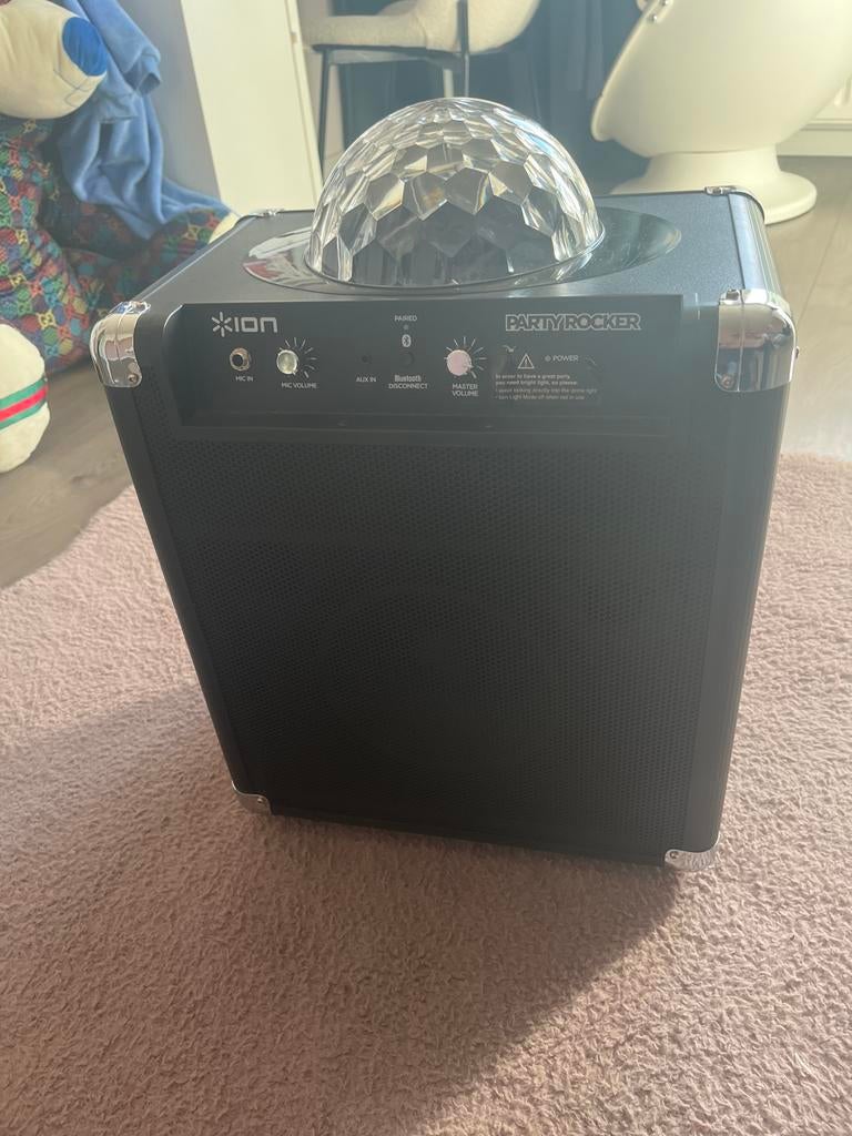 ION Party Rocker Bluetooth Speaker met Lichteffecten, Overige merken, Overige typen, Ophalen of Verzenden, Zo goed als nieuw