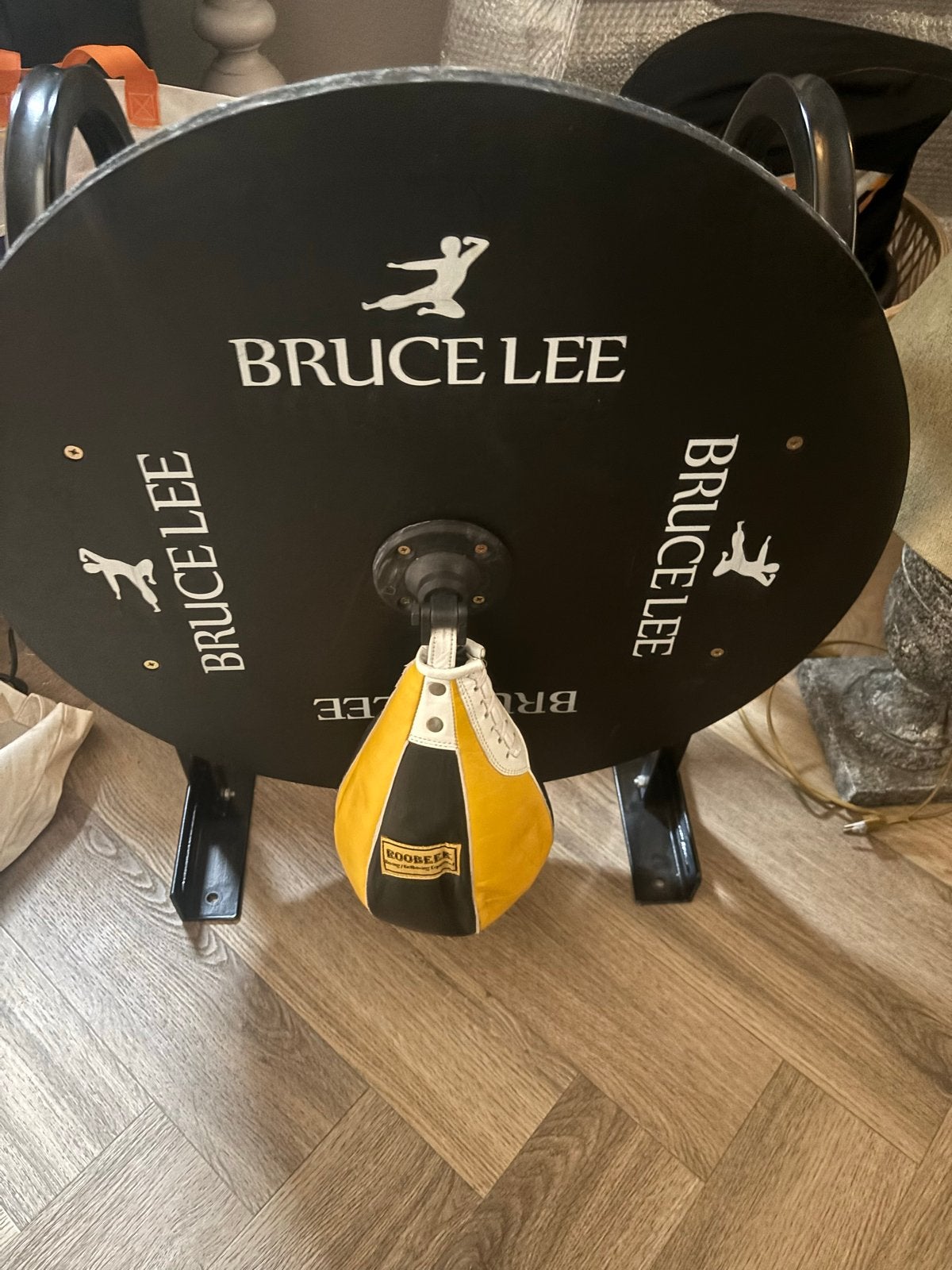 Bruce Lee Speedball in zeer goede staat, Ophalen, Zo goed als nieuw, Overige, Vechtsportmateriaal