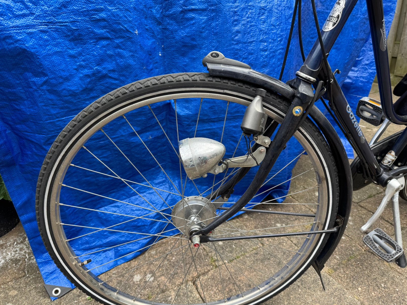 Dames Galleze fiets, Fietsen en Brommers, Fietsen | Dames | Damesfietsen, 56 cm of meer, Ophalen, Gebruikt, Gazelle