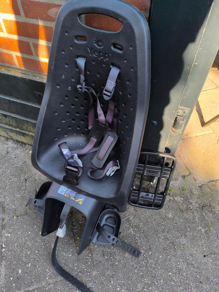 Yepp achterzitje met adapter, Fietsen en Brommers, Ophalen, Achterzitje, Yepp, Gebruikt
