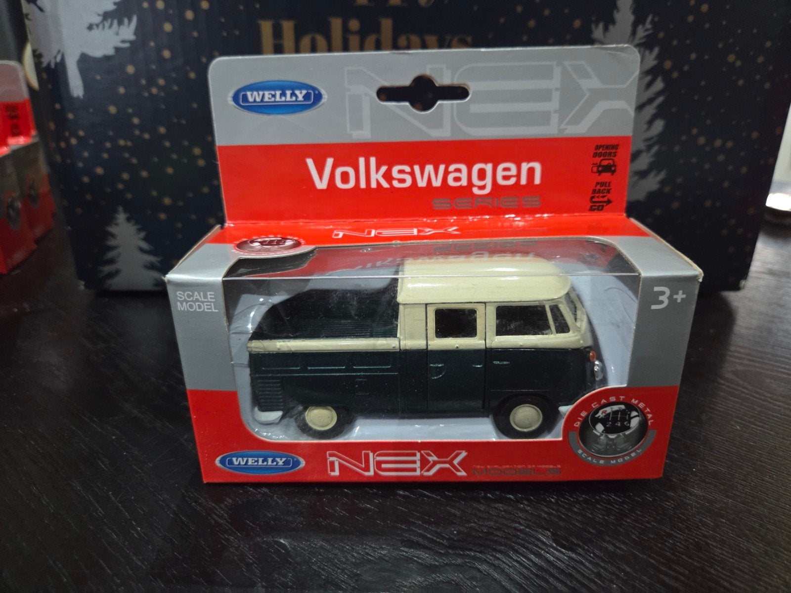Vw T1 Double Cabin Welly Nex, Ophalen of Verzenden, Zo goed als nieuw, Auto, Overige merken