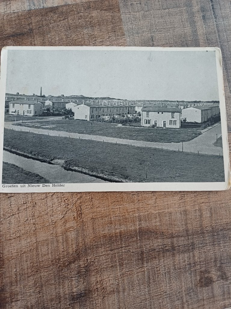 den helder, Ophalen of Verzenden, 1940 tot 1960, Gelopen, Noord-Holland