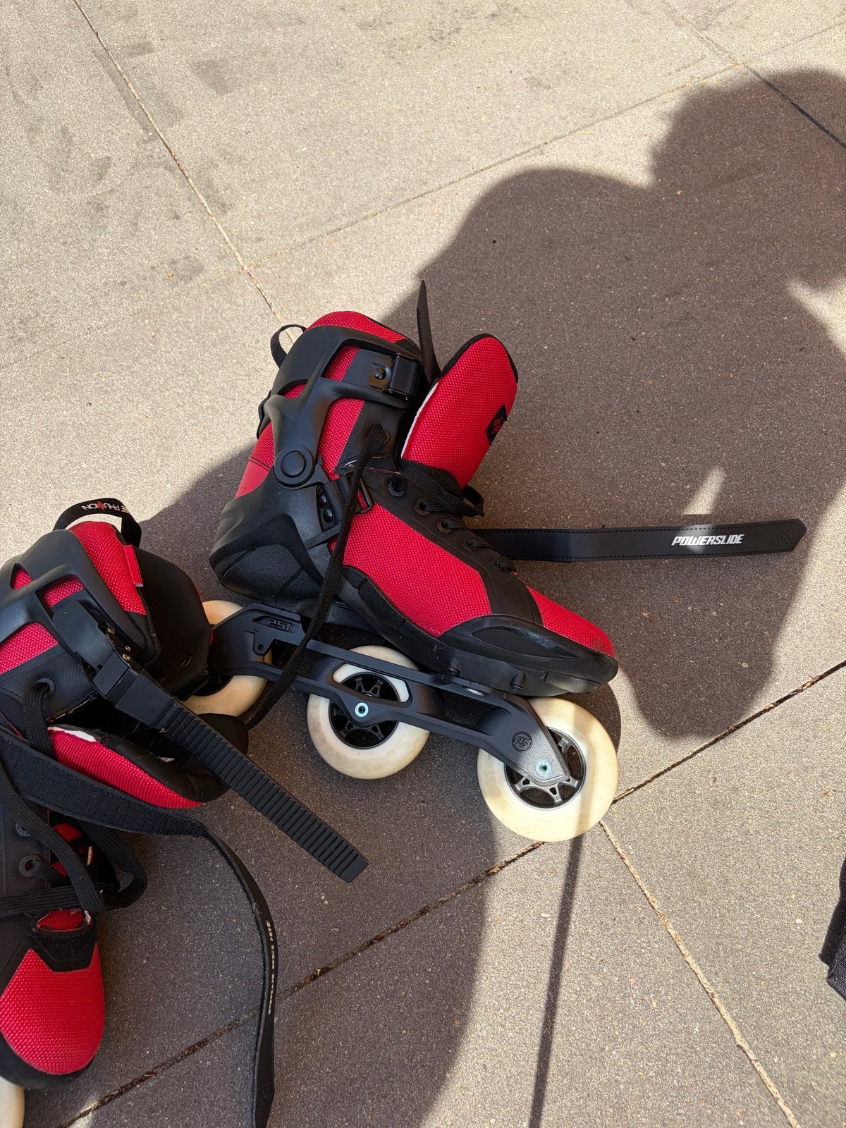 Powerslide Phuzion Radon 90 Inline Skates - Maat 44, Heren, Ophalen of Verzenden, Zo goed als nieuw, Inline skates 4 wielen
