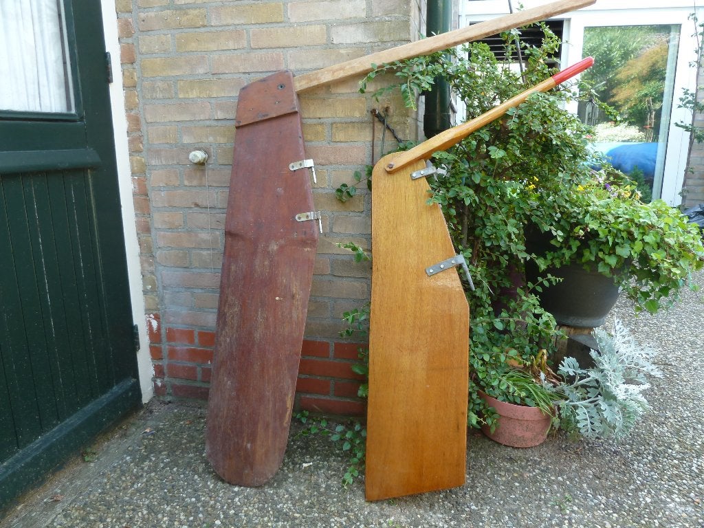 roertjes voor zeilboot of jol, Watersport en Boten, Ophalen of Verzenden, Gebruikt, Zeilboot