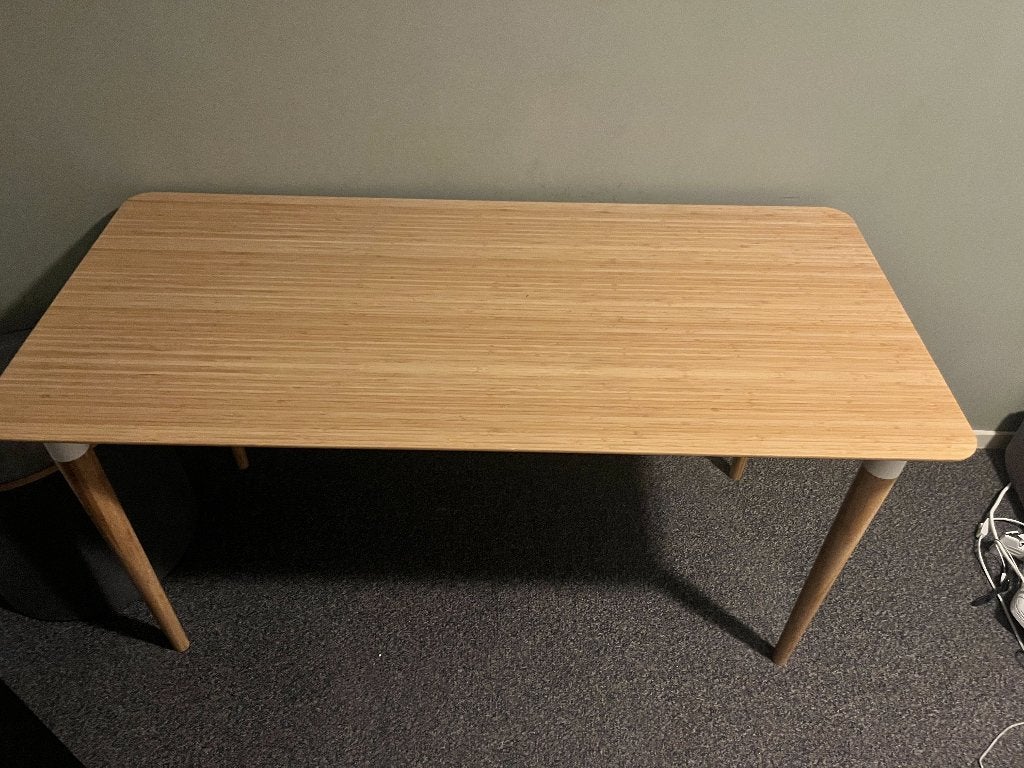 Bureau IKEA ANFALLARE/HILVER (nieuw € 159,99), Ophalen, Zo goed als nieuw, 140 cm, Computerbureau