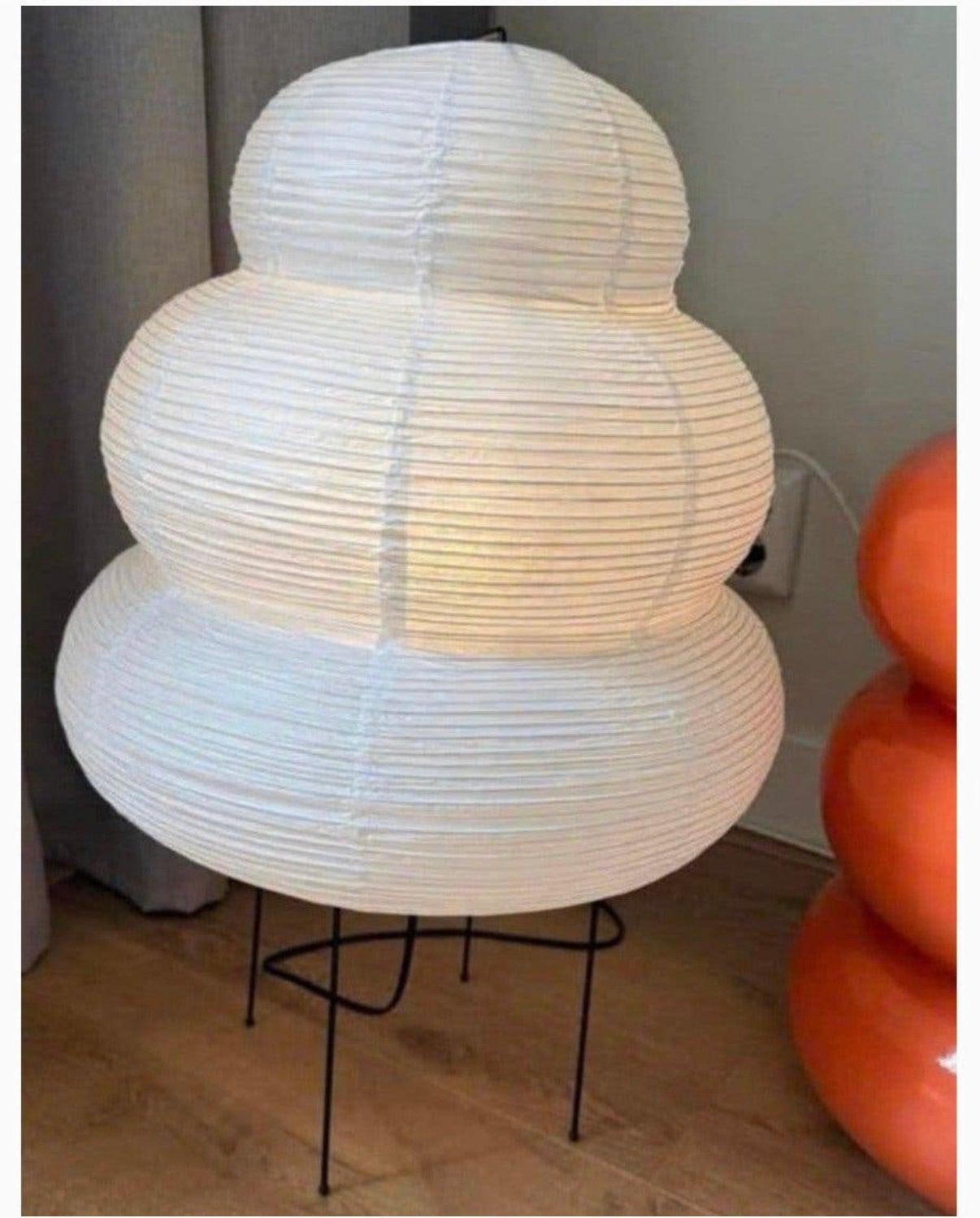 Prachtige Japanse Rijstpapier vloerlamp, Ophalen of Verzenden, Nieuw, Minder dan 100 cm