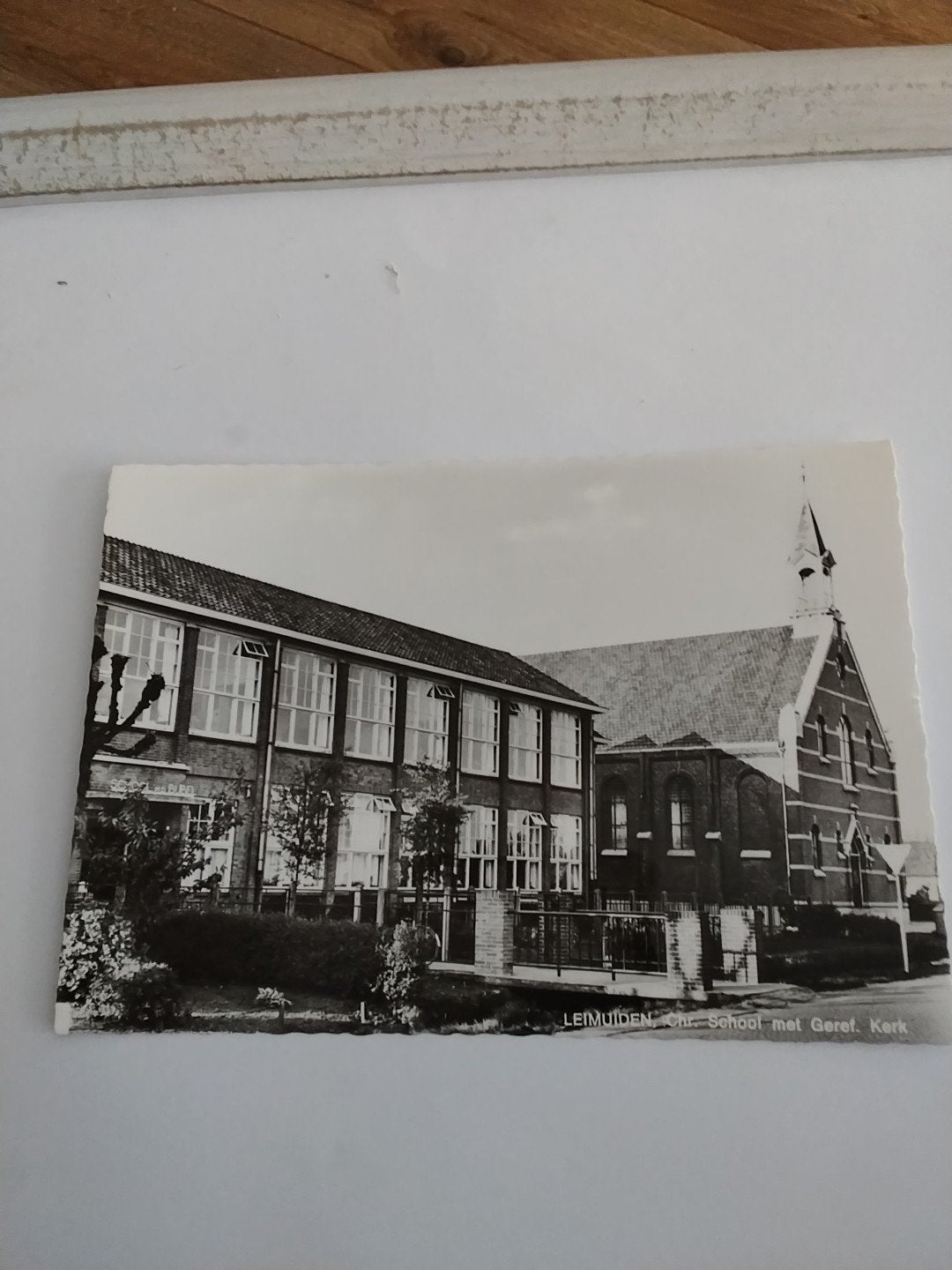 LEIMUIDEN. CHR.SCHOOL MET GEREF. KERK, Verzamelen, Ophalen of Verzenden, 1940 tot 1960