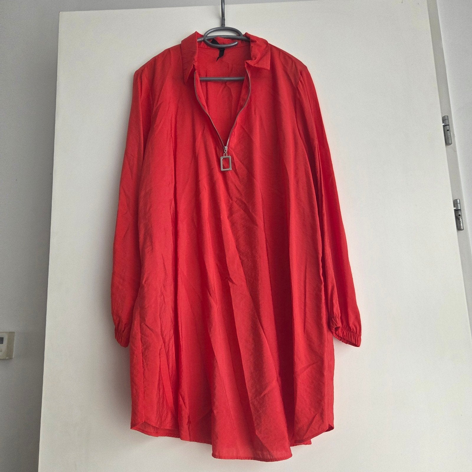 DeFacto Woman Rode Tuniek/Jurk Maat 3XL, Ophalen of Verzenden, Zo goed als nieuw, Boven de knie, Rood
