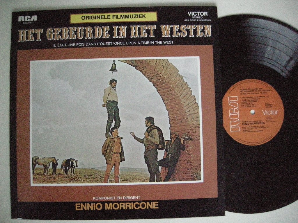 Ennio Morricone Het Gebeurde In Het Westen - LP vinyl zgan, Ophalen, Zo goed als nieuw, 12 inch, LP