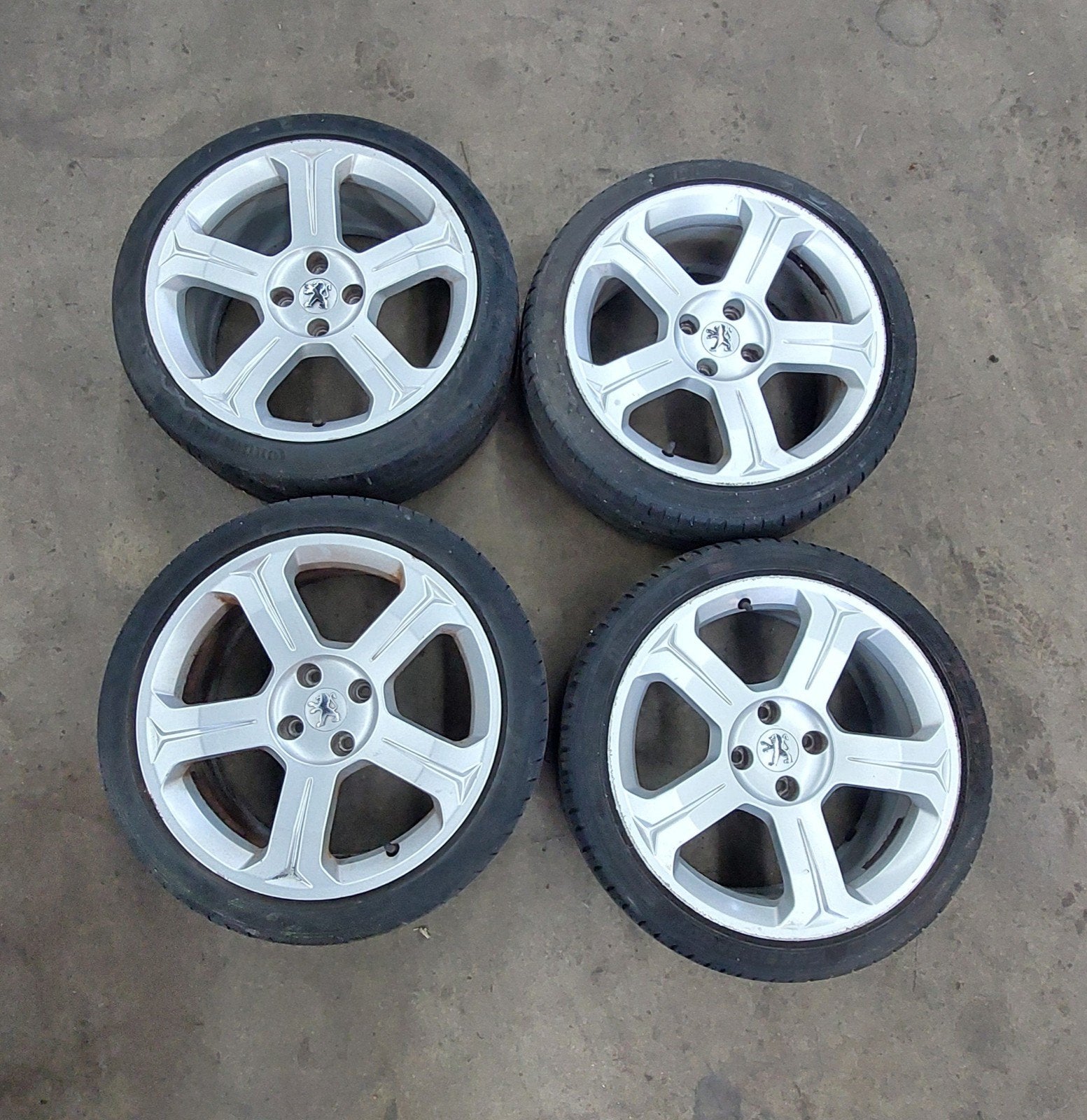 18 Inch Peugeot wielen, 4x108, Auto-onderdelen, Ophalen, Peugeot