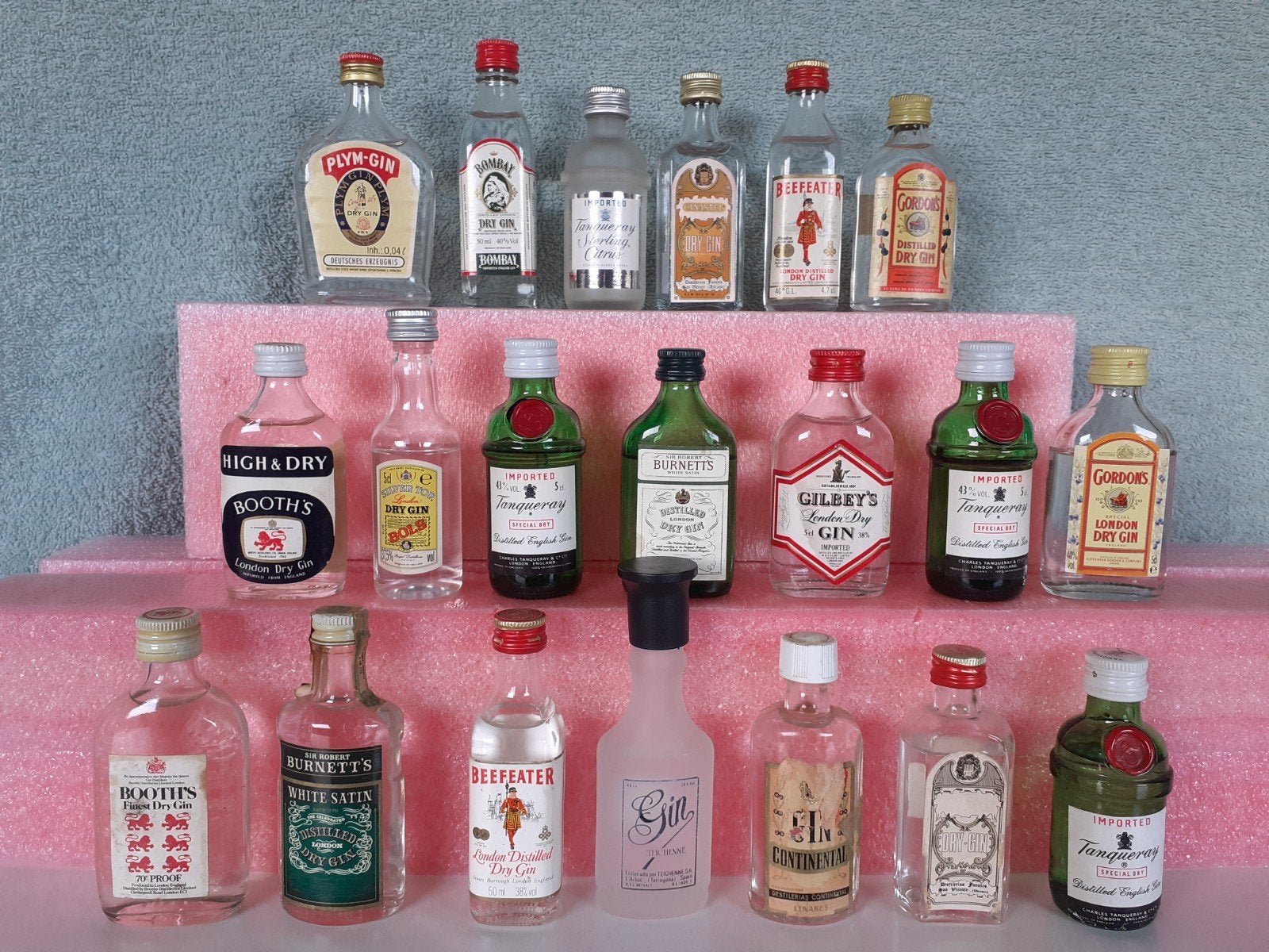 Gin Collectie : Grotere en Kleinere Flessen/flesjes, Ophalen of Verzenden