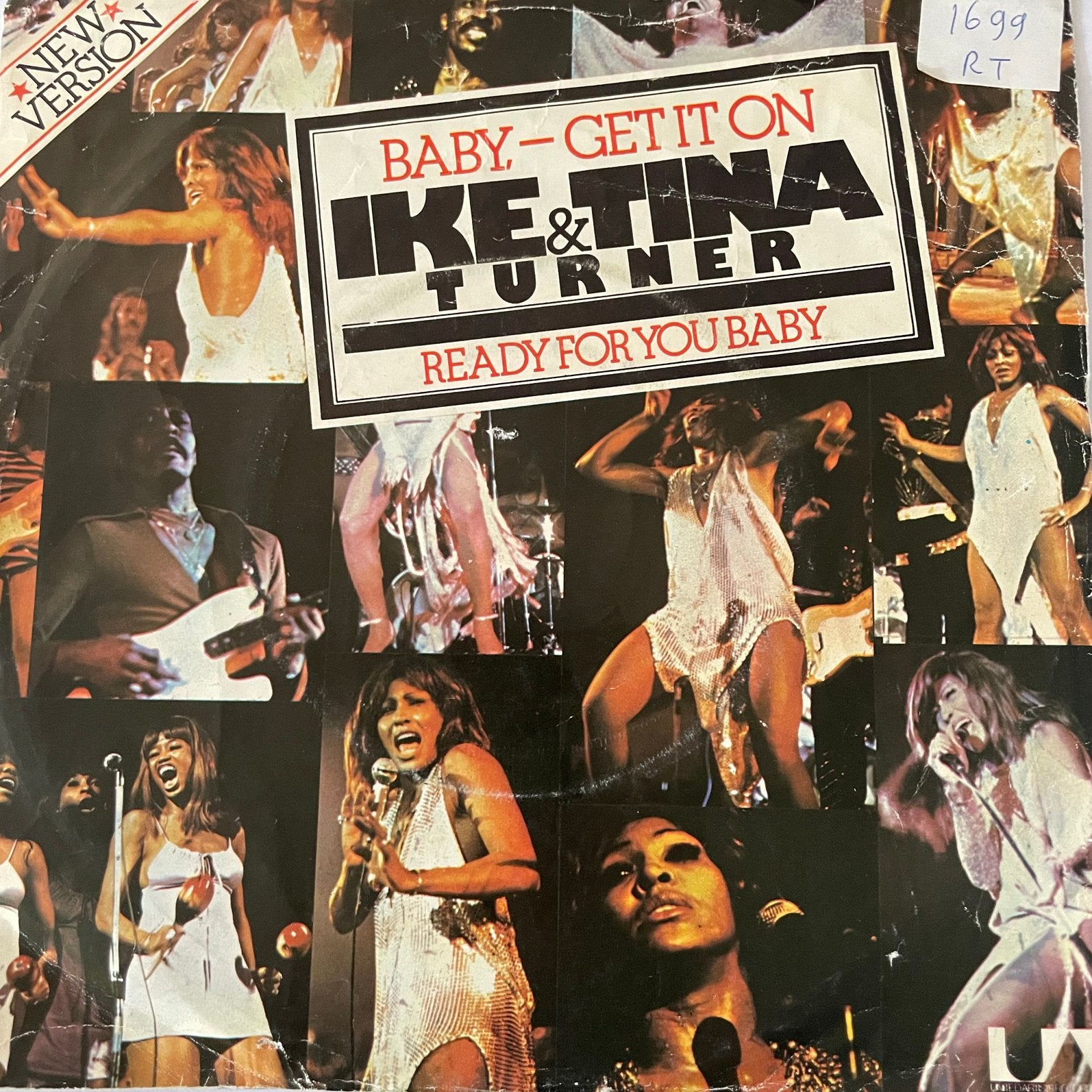 Ike & Tina Turner - Baby - Getit on - Ready for you baby, Ophalen of Verzenden, Zo goed als nieuw, Pop