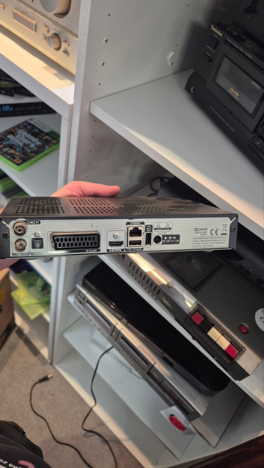 Humax IRHD-5300C/NL Digitale Kabelontvanger Decoder, Gebruikt, Decoder, Onbekend, Ophalen of Verzenden