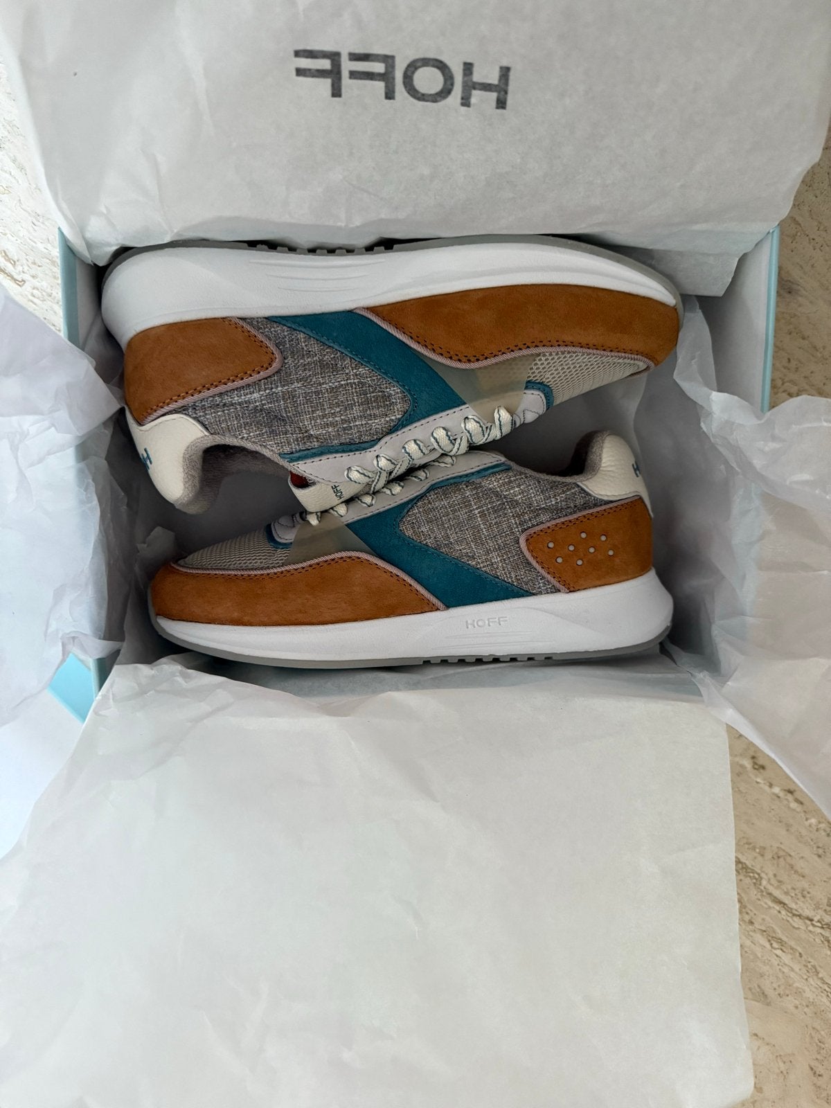 HOFF Sneakers Lombard Bleu - Nieuw in doos, maat 36, Ophalen of Verzenden, Nieuw, Blauw, Sneakers of Gympen