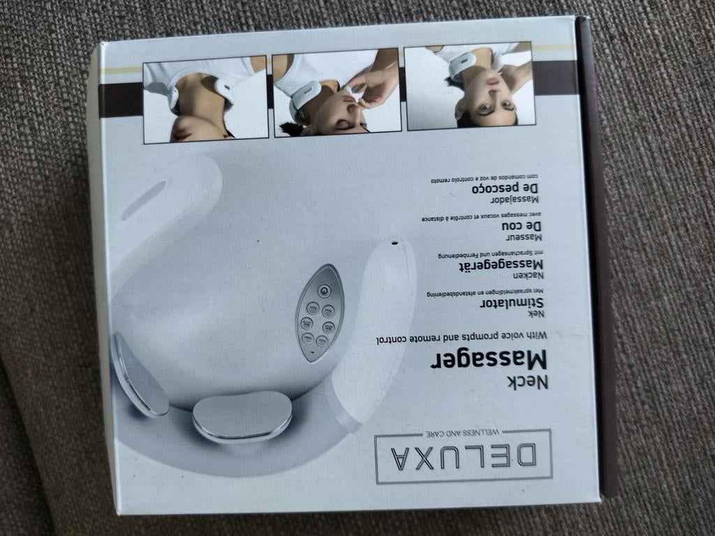 Massager met Afstandsbediening nieuw!  t.e.a.b, Sport en Fitness, Massageproducten, Ophalen of Verzenden, Nieuw, Apparaat