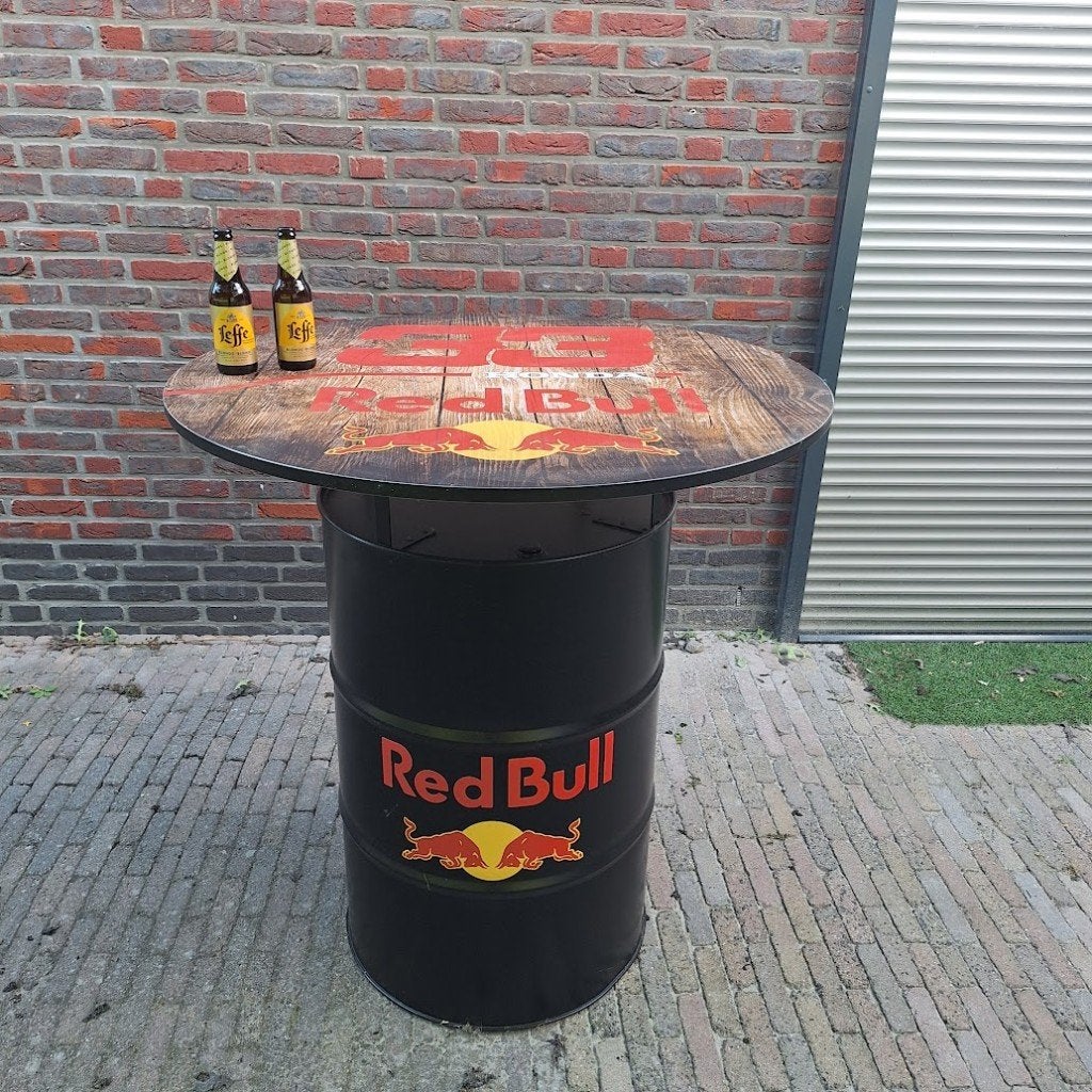 Red Bull statafel, Ophalen, Gebruikt