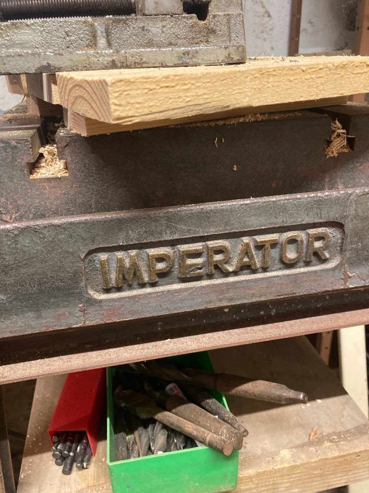 Kolomboormachine Imperator R.S. Stokvis & Zonen, Ophalen, Gebruikt, Minder dan 400 watt, Kolomboormachine
