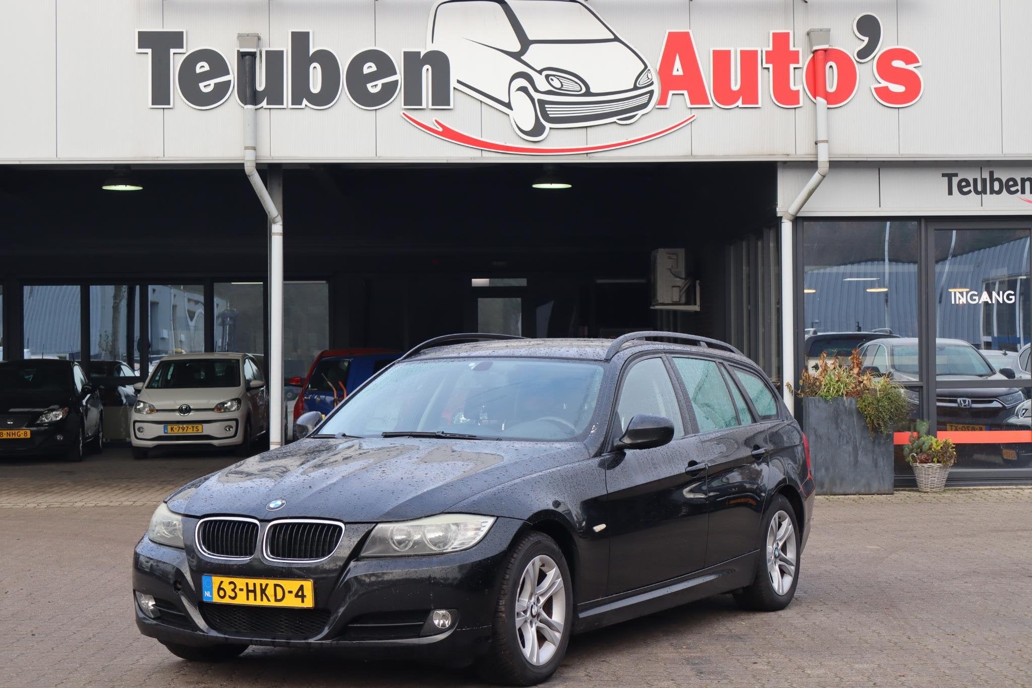 BMW 3-serie Touring 318i Business Line Navigatie, Cruise con, Euro 5, Zwart, Origineel Nederlands, Handgeschakeld