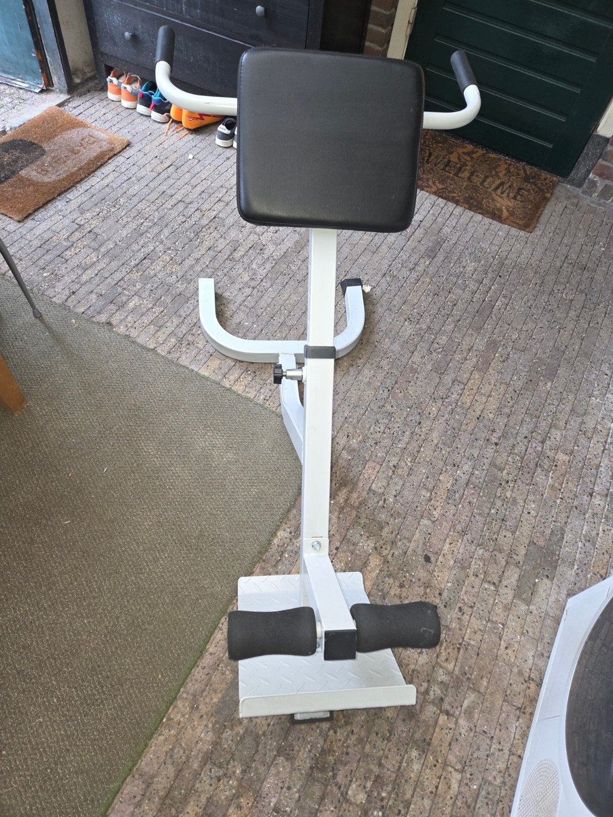 Buikspierbank / Rugtrainer - Zo goed als nieuw, Ophalen of Verzenden