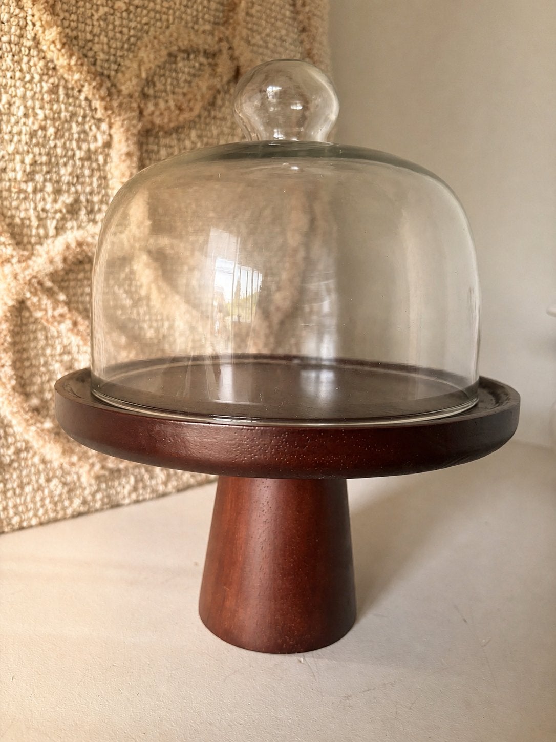 Nieuwe houten stolp Japandi Wabisabi Minimalistisch Zara, Ophalen of Verzenden, Zo goed als nieuw