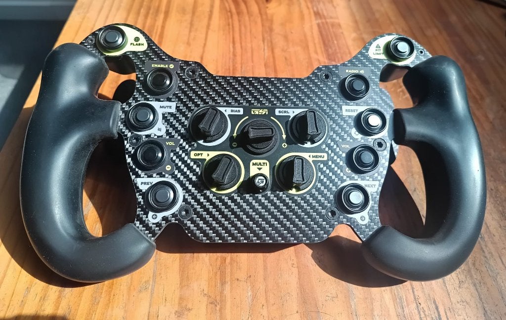 GSI GXL Pro – Gomez Sim Industries Sim Racing Wheel (Carbon), Ophalen, Gebruikt, Gsi