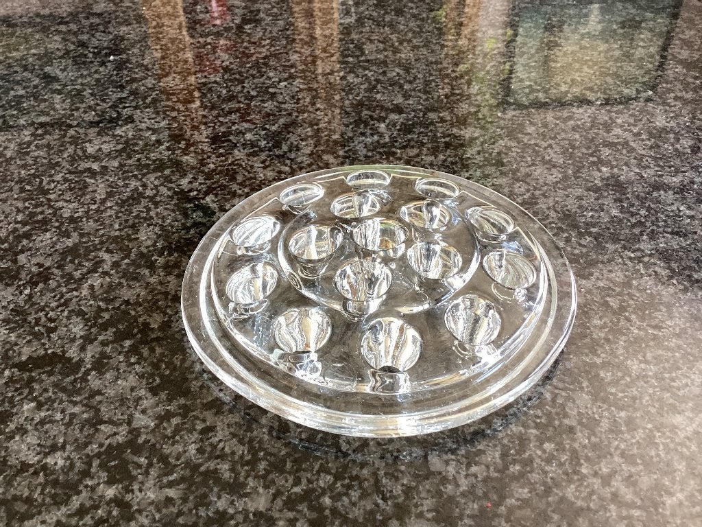 Bloemensteker, glas, vintage, antiek, Ophalen
