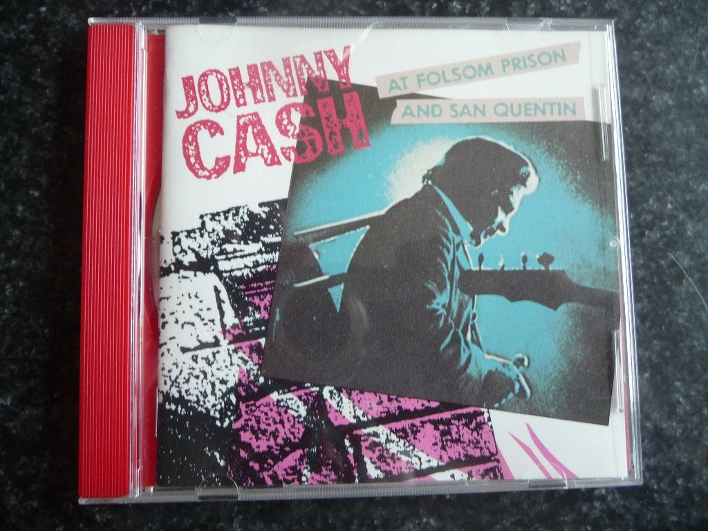 JOHNNY CASH - Folsom Prison & San Quentin, Ophalen of Verzenden, Zo goed als nieuw