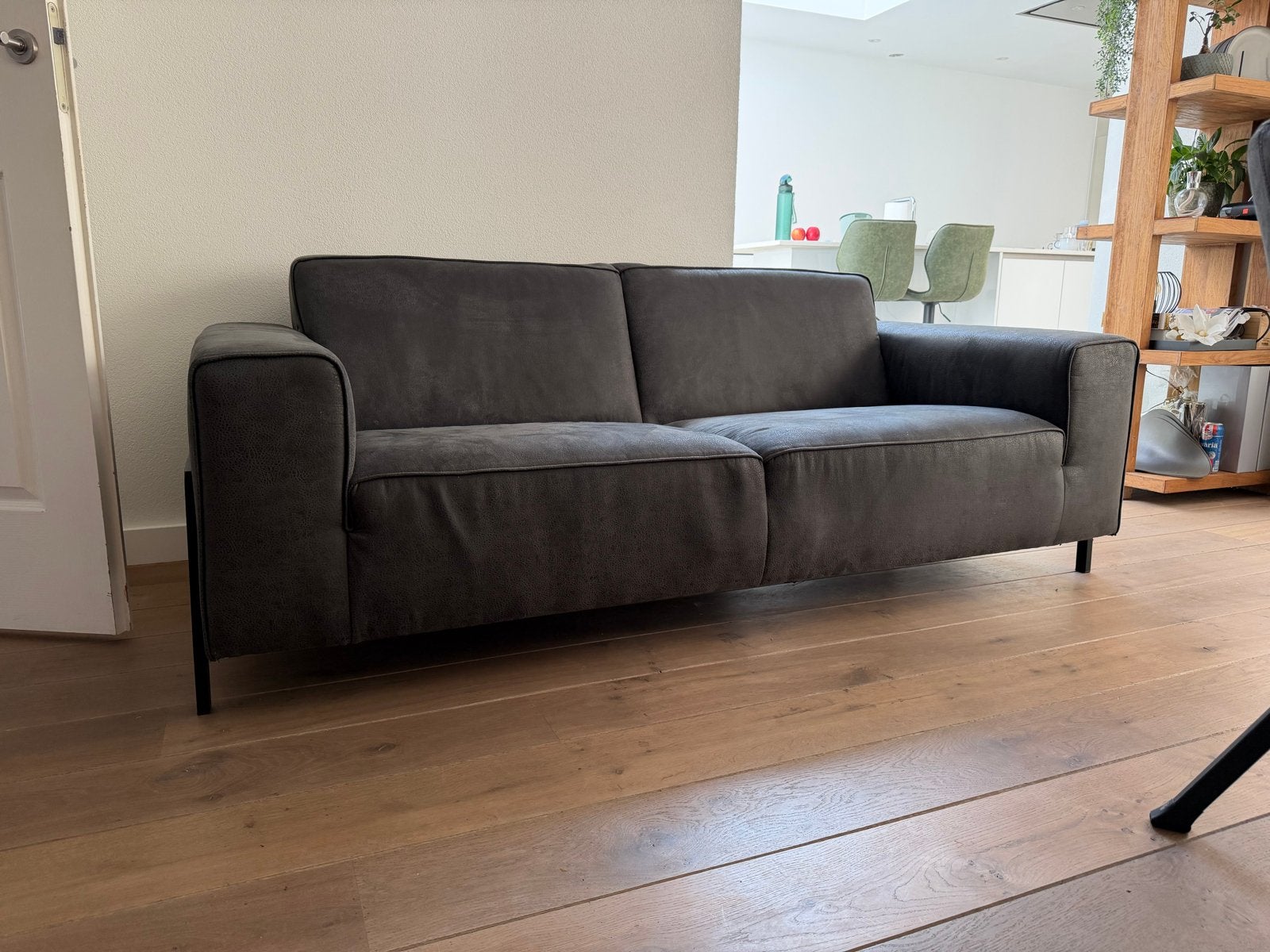 Leen Bakker 2,5 zits bank lugano- Zo goed als nieuw, Huis en Inrichting, Ophalen, Tweepersoons, 75 tot 100 cm, Zo goed als nieuw