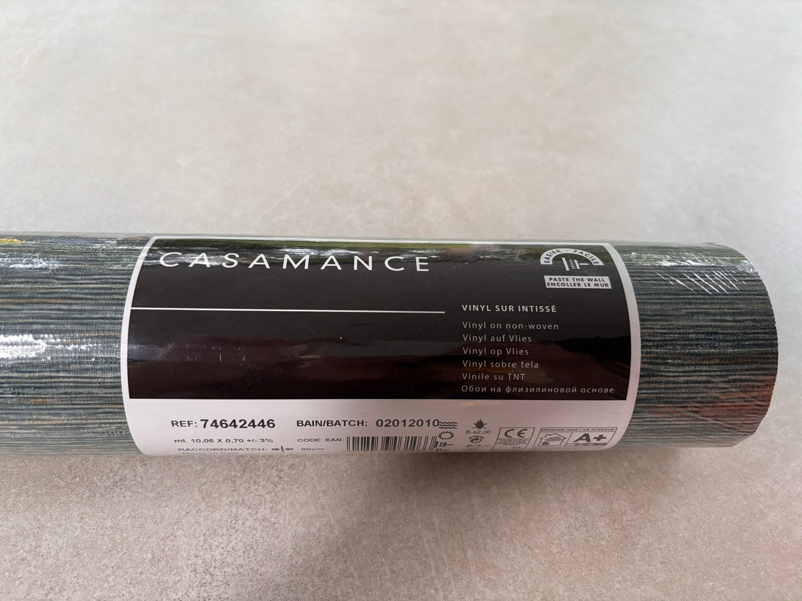 Casamance Manille behang Malacca 74642446, Ophalen, Modern, Vinylbehang, 5 tot 10 m²