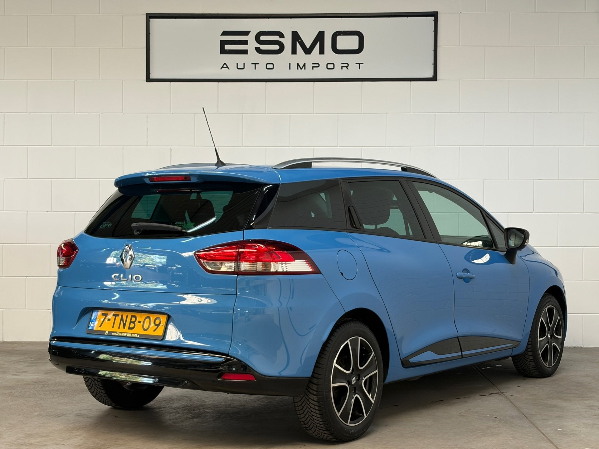 Renault Clio Estate 0.9 TCe Expression All-season banden PDC, Voorwielaandrijving, Stof, Blauw, Origineel Nederlands