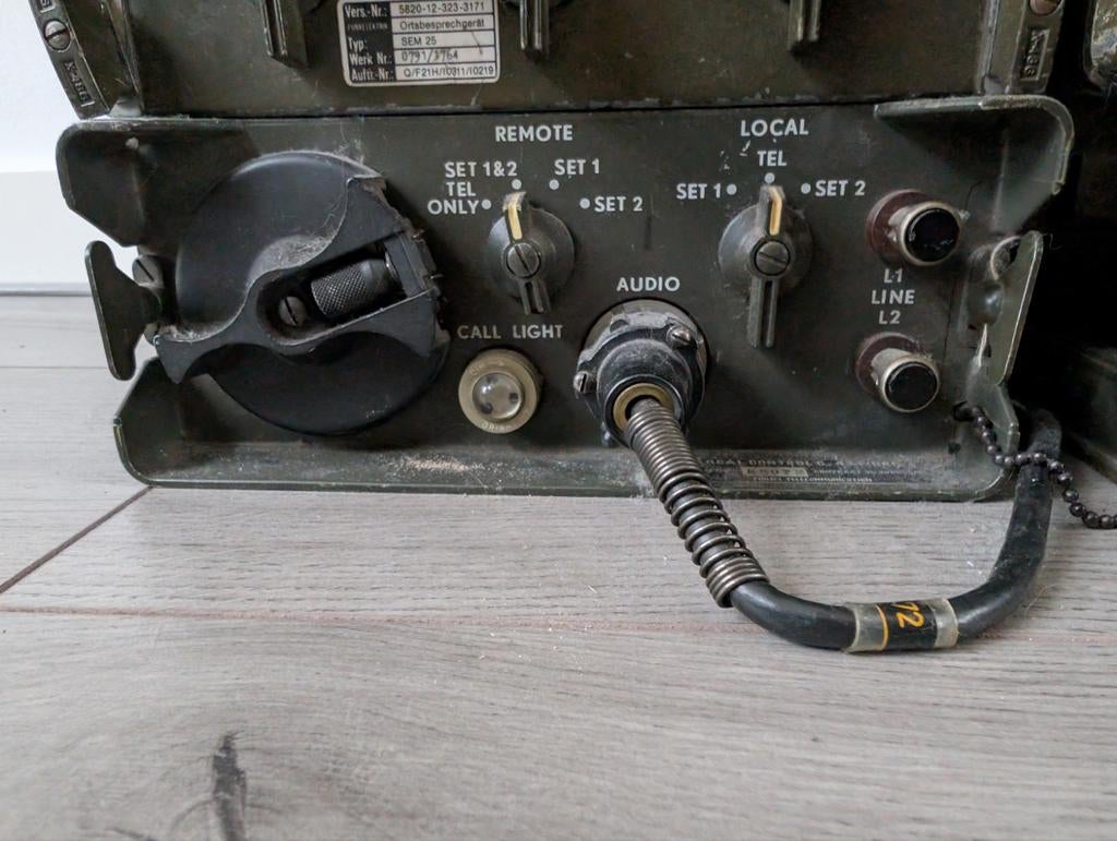 Philips Local Control C-434/GRC – Militaire Radio Bediening, Ophalen, Gebruikt