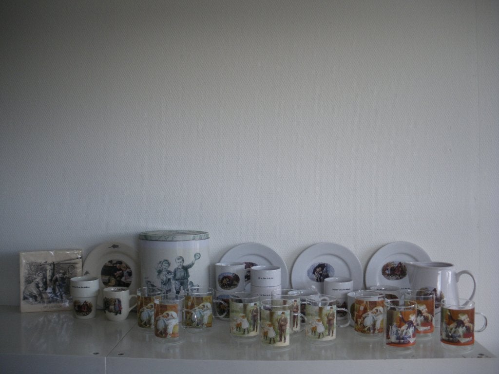 Ot en Sien servies, Huis en Inrichting, Keuken | Servies, Ophalen of Verzenden, Zo goed als nieuw, Bord(en), Overige stijlen