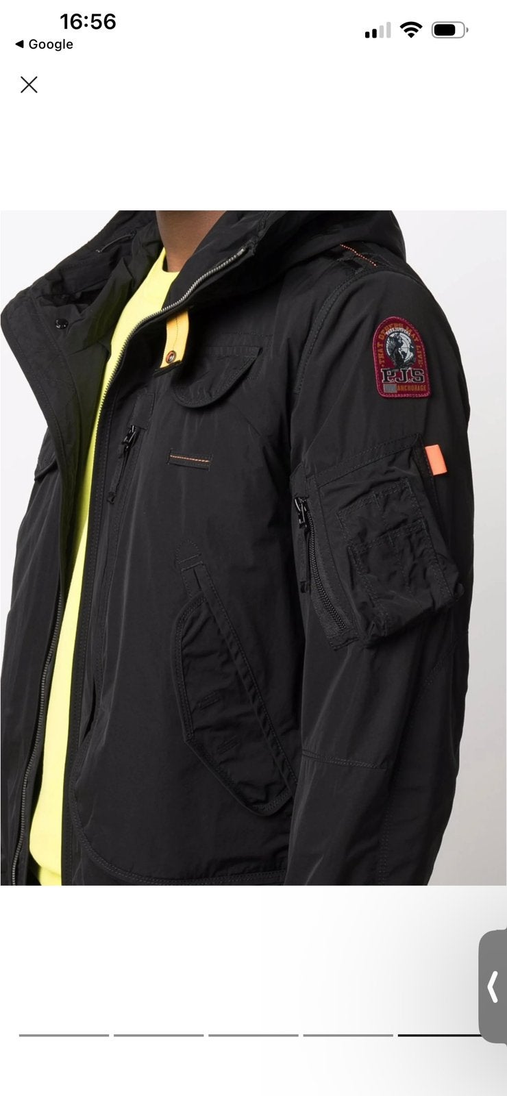 Zwarte Parajumpers Gobi bomberjack heren details XL nieuw, Ophalen of Verzenden, Nieuw, Maat 56/58 (XL), Zwart