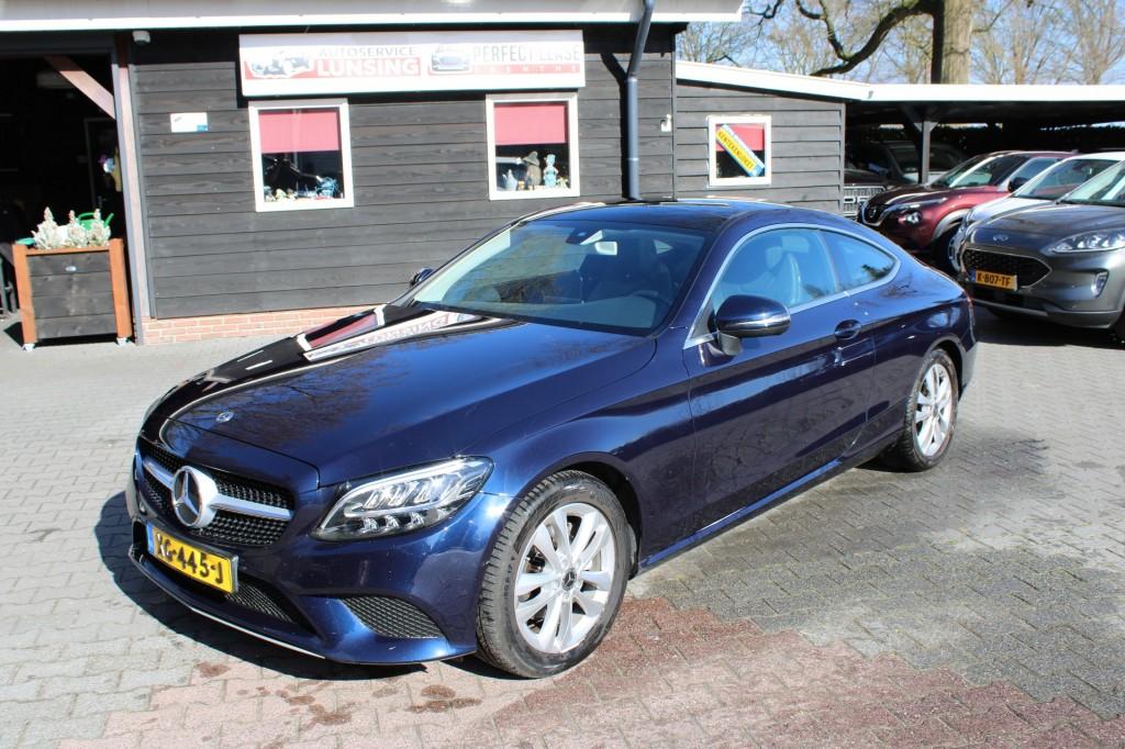 Mercedes-benz C-KLASSE Coupe 200 Automaat Panodak Leer navi, Automaat, 1800 kg, 4 cilinders, Blauw