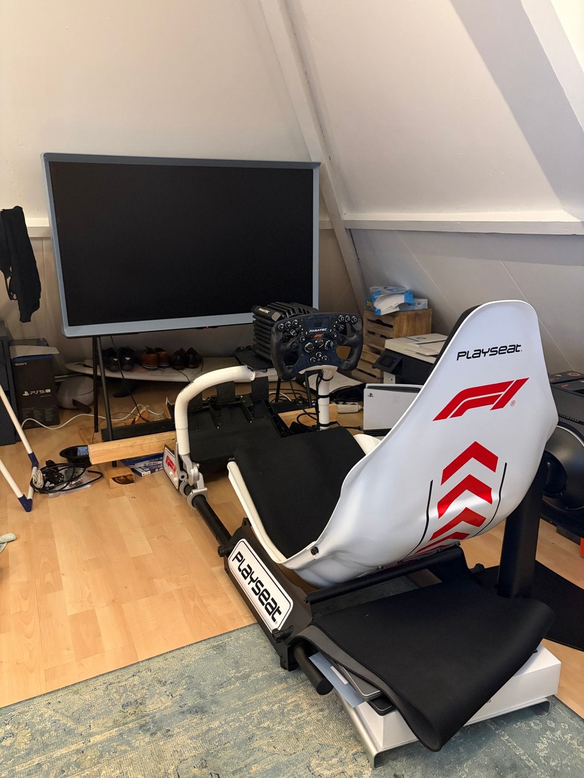Playseat F1 racestoel - Zo goed als nieuw, Ophalen, Overige merken, Zo goed als nieuw